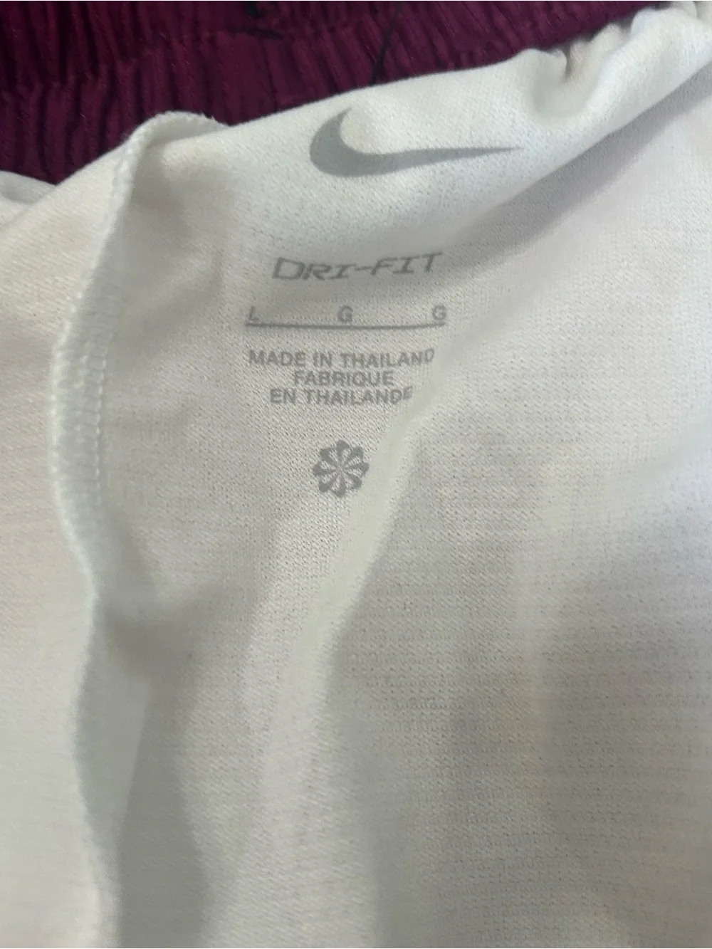New Men's Nike Dri-Fit DNA+ White Basketball Shorts Loose Fit Size Large